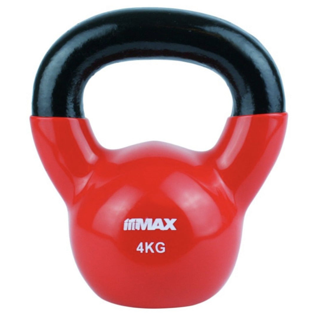 Kettlebell med Vinylovertræk 4 - 20 kg (6150278152365)