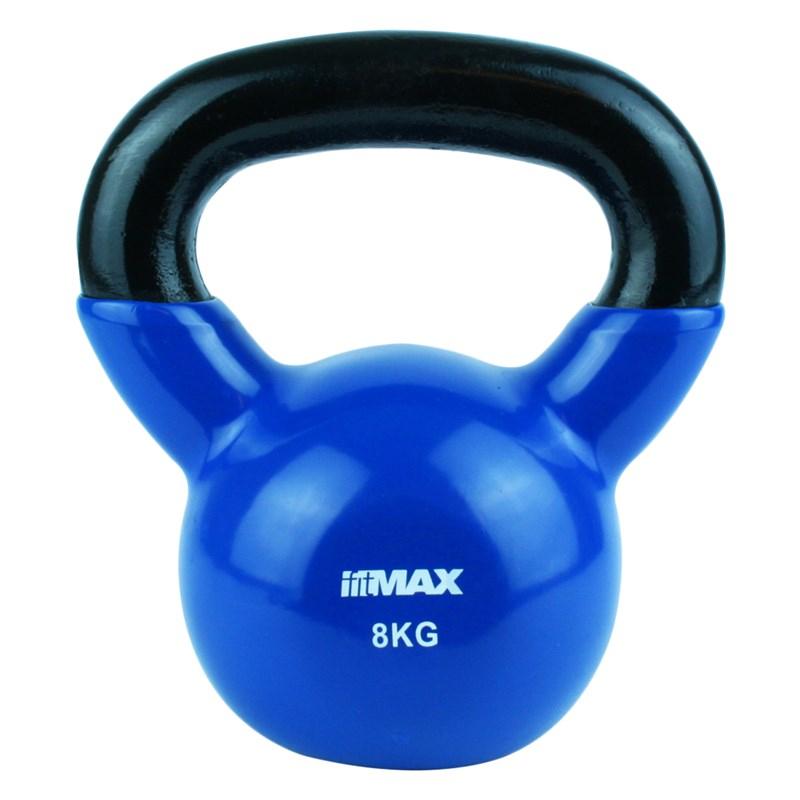 Kettlebell med Vinylovertræk 4 - 20 kg (6150278152365)