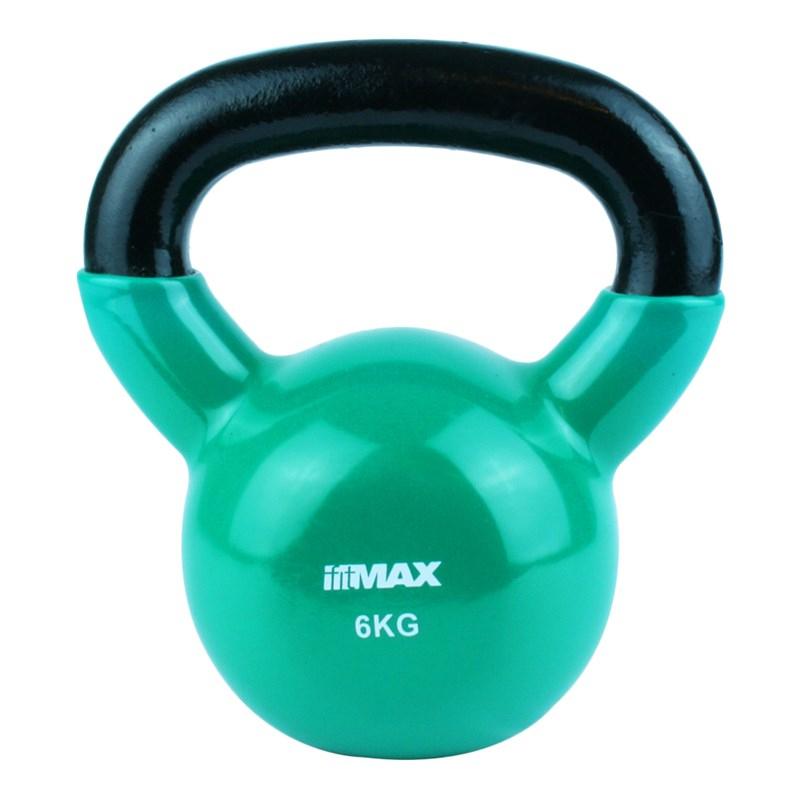 Kettlebell med Vinylovertræk 4 - 20 kg (6150278152365)